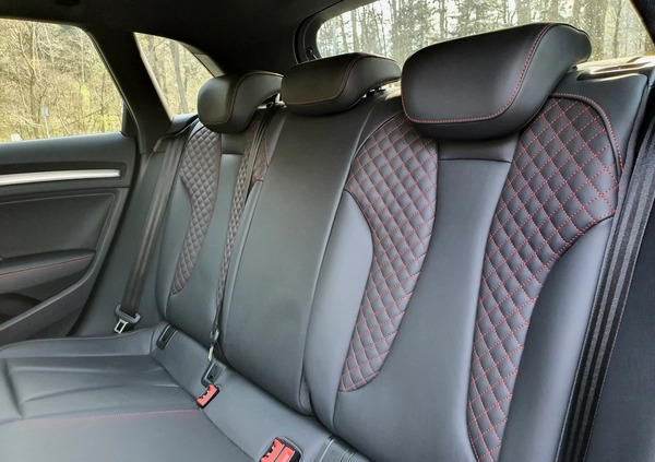 Audi S3 cena 155000 przebieg: 49200, rok produkcji 2018 z Myślenice małe 529